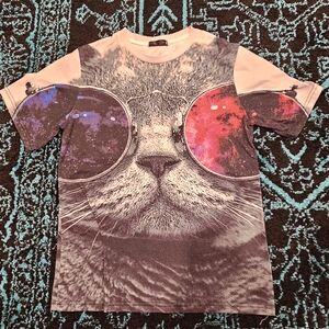 Cool Cat Graphic Kids T-Shirt